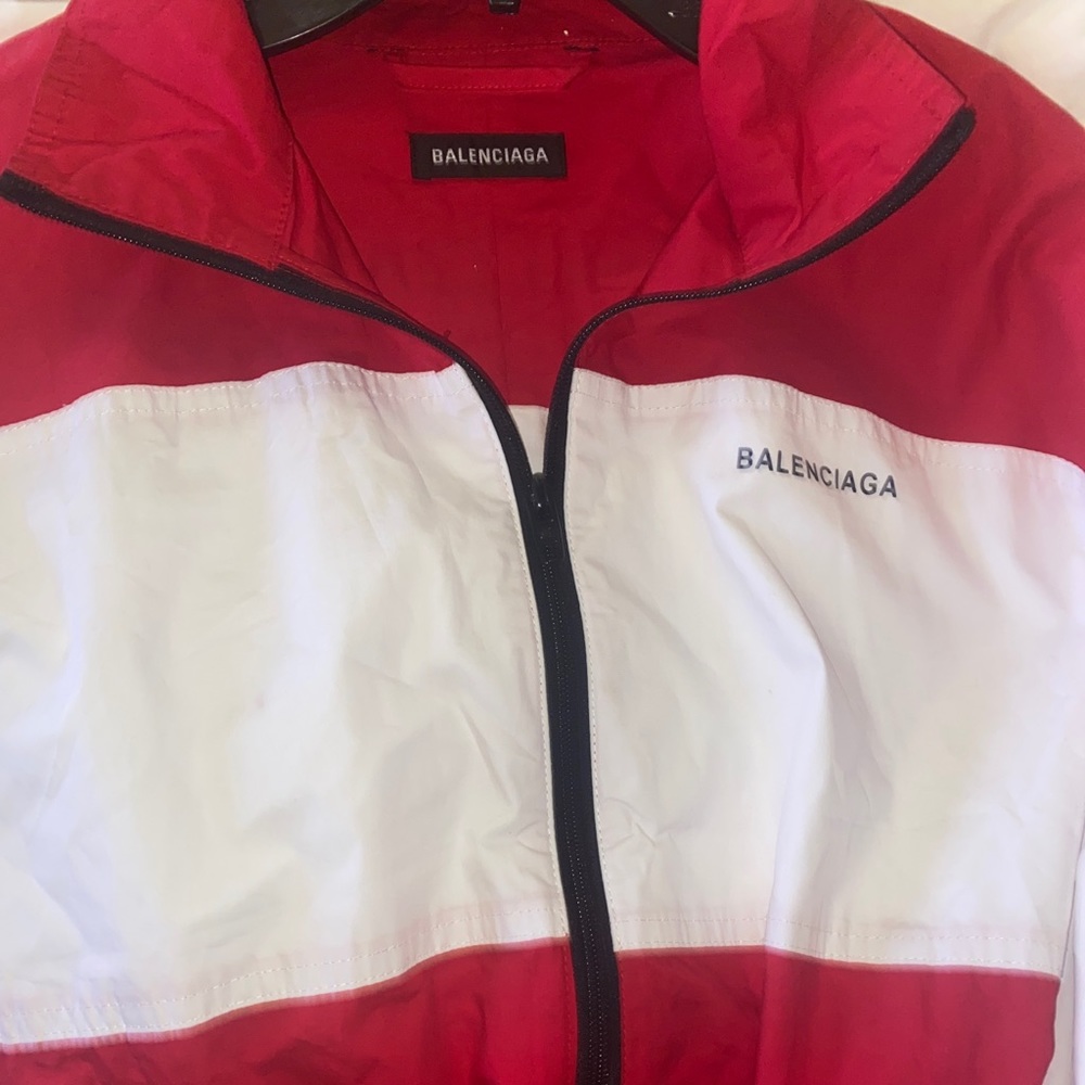 Balenciaga zip up jacket